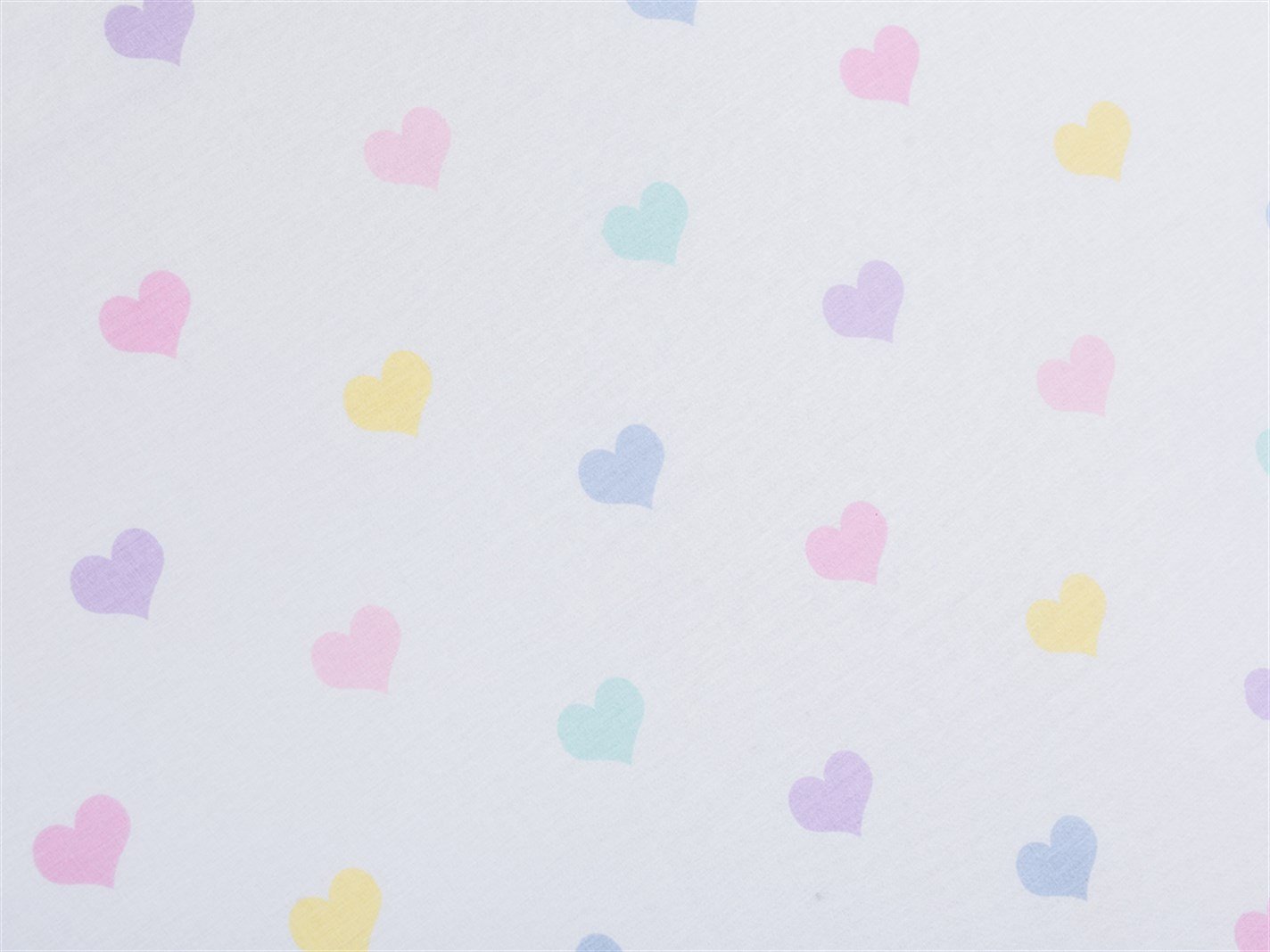 Inimi pastelate Tipărit Pentru o persoana 160x240 cm Roz