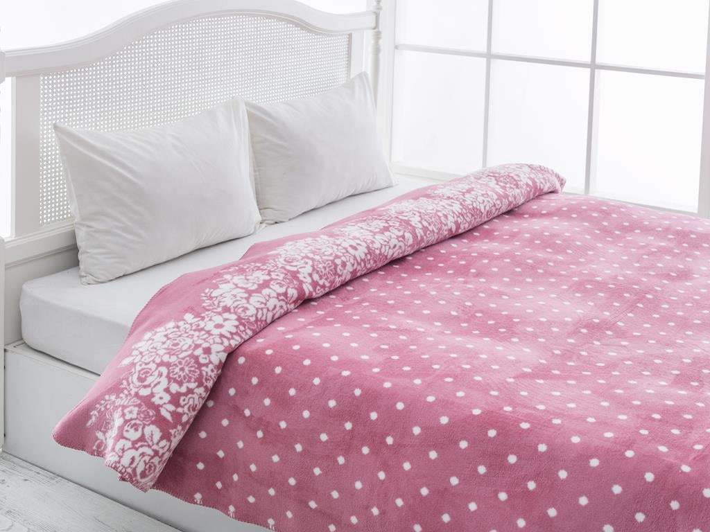 Ivy Rose Cottony Double Person  PĂTURĂ 200x220 cm Rose Color