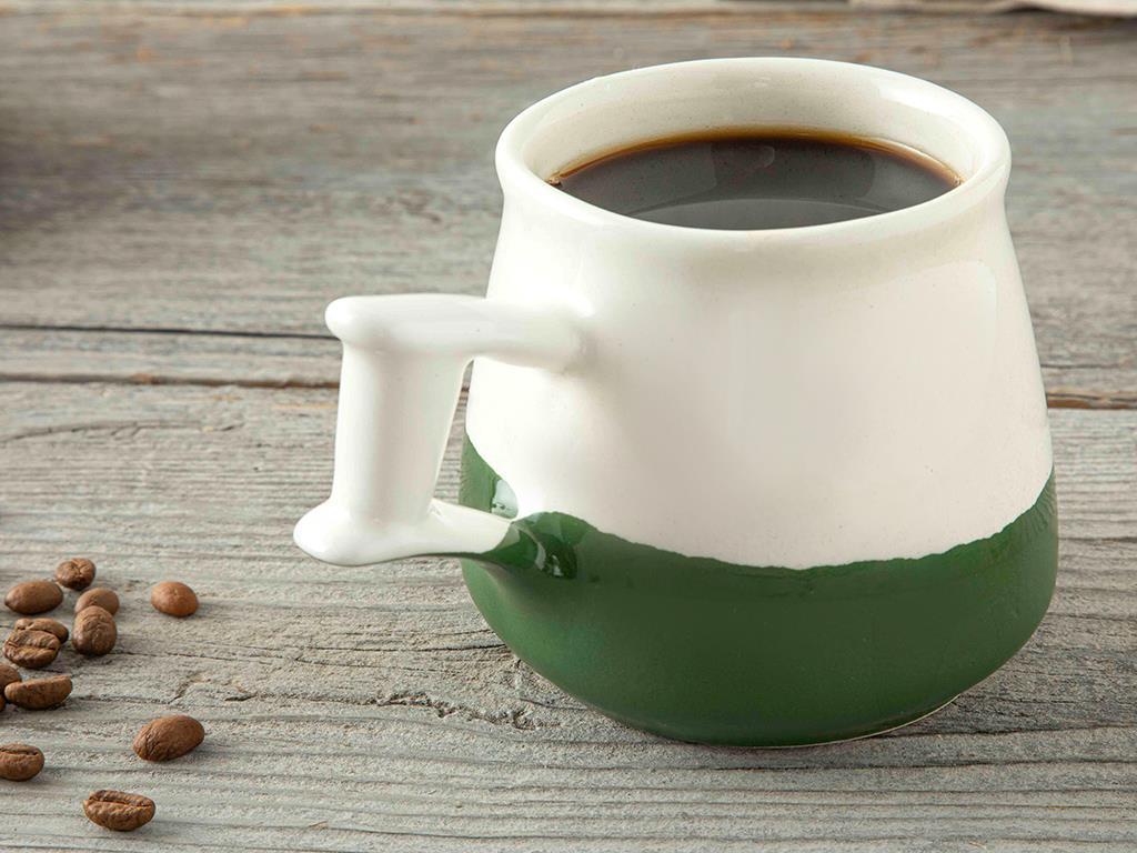 Jadon Ceramic Mug 250 ml White - Green
