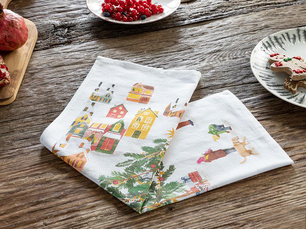 Liminosa Cotton Drying Cloth 40x60 Red