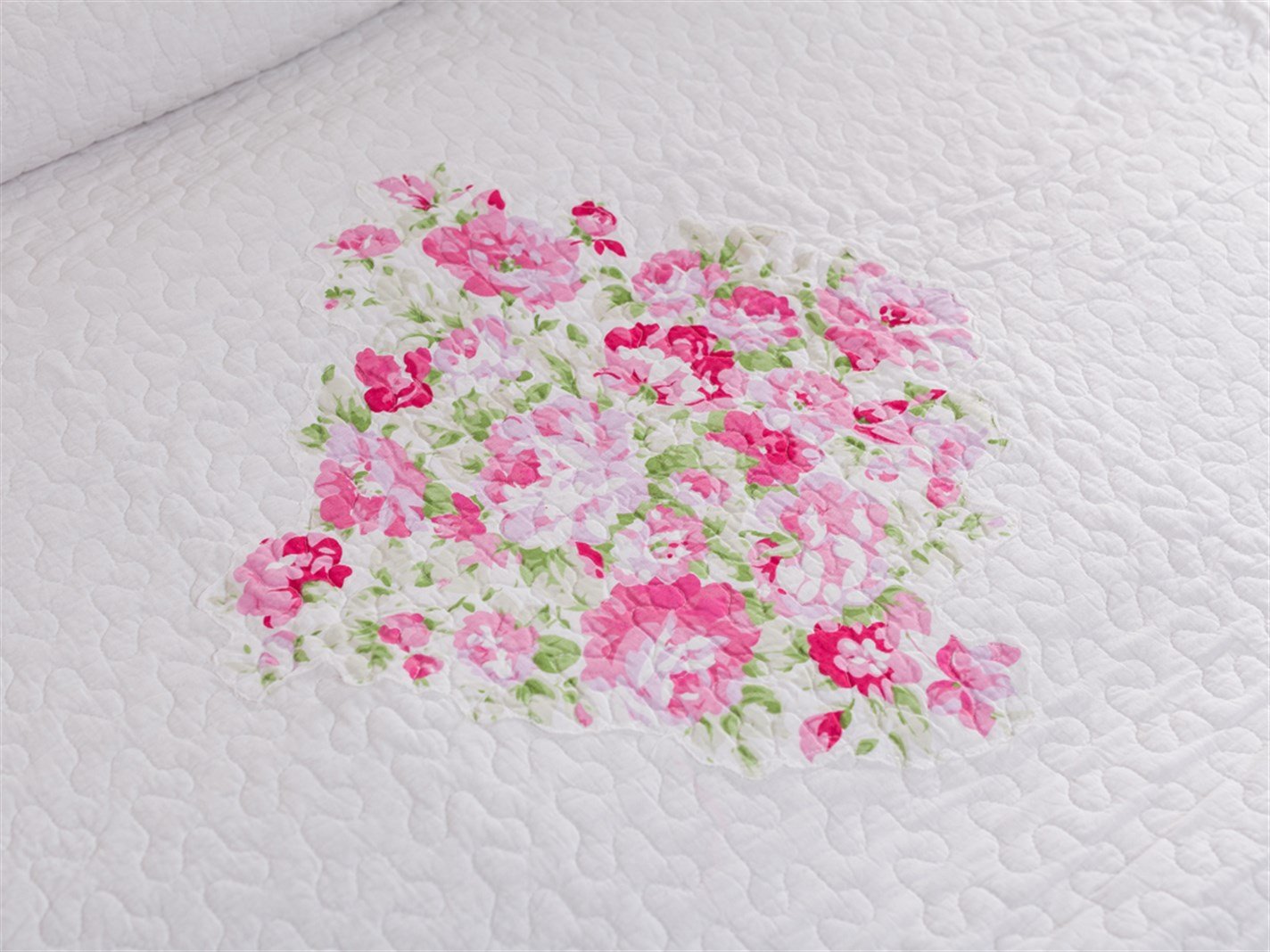 Loren Patchwork Pentru o persoana 160x240 cm Roz