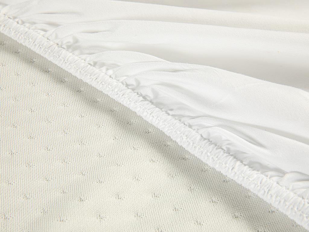 Lux Cool Touch Double Aleză 160x200 + 30 cm Bej