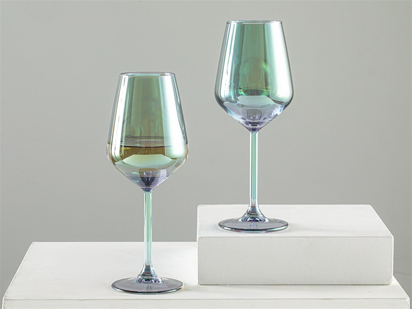 Lydia # Set 2 350 ml Mint-lilac-roz