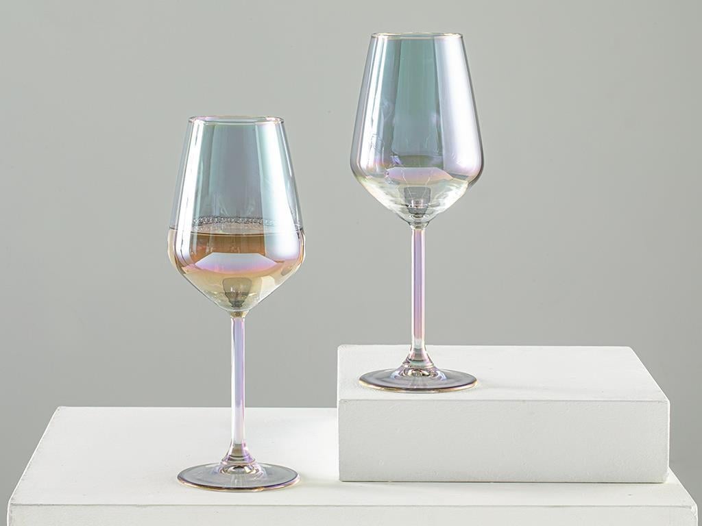 Lydia Glass 2 Set Glass 350 ml Purple