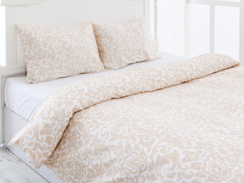 Madol Bumbac For One Person  SET LENJERIE DE PAT 160x220 cm Beige