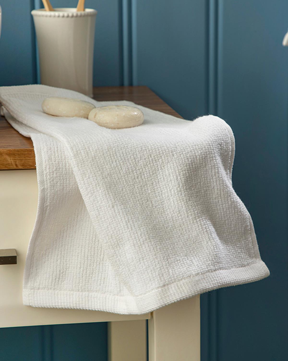 Maris Cotton Hand Towel 30x40 cm White