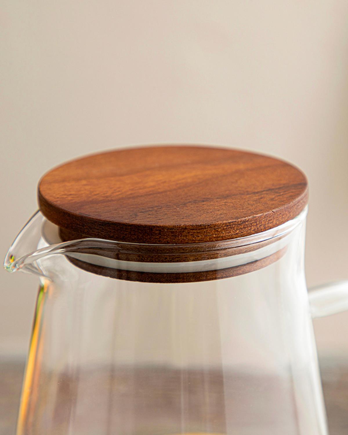 Marsel Borosilicate Water Bottle 1700 ml Transparent