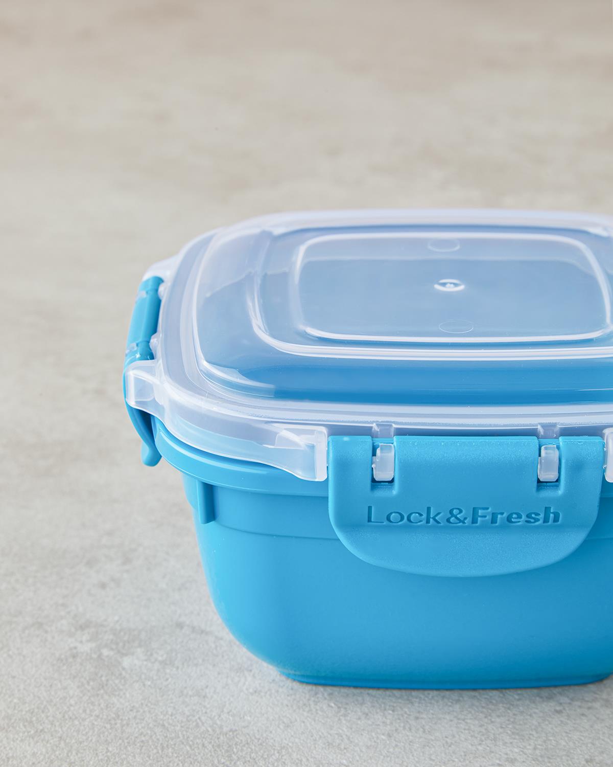 Master Lock Plastic Cu 2 Piese Recipient Depozitare 275 + 500 ml Albastru