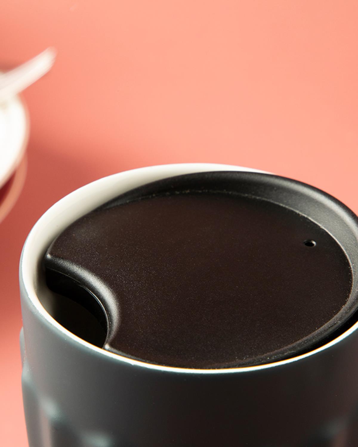 Matte Dream New Bone Double Wall Travel Mug 345 ml Anthracite