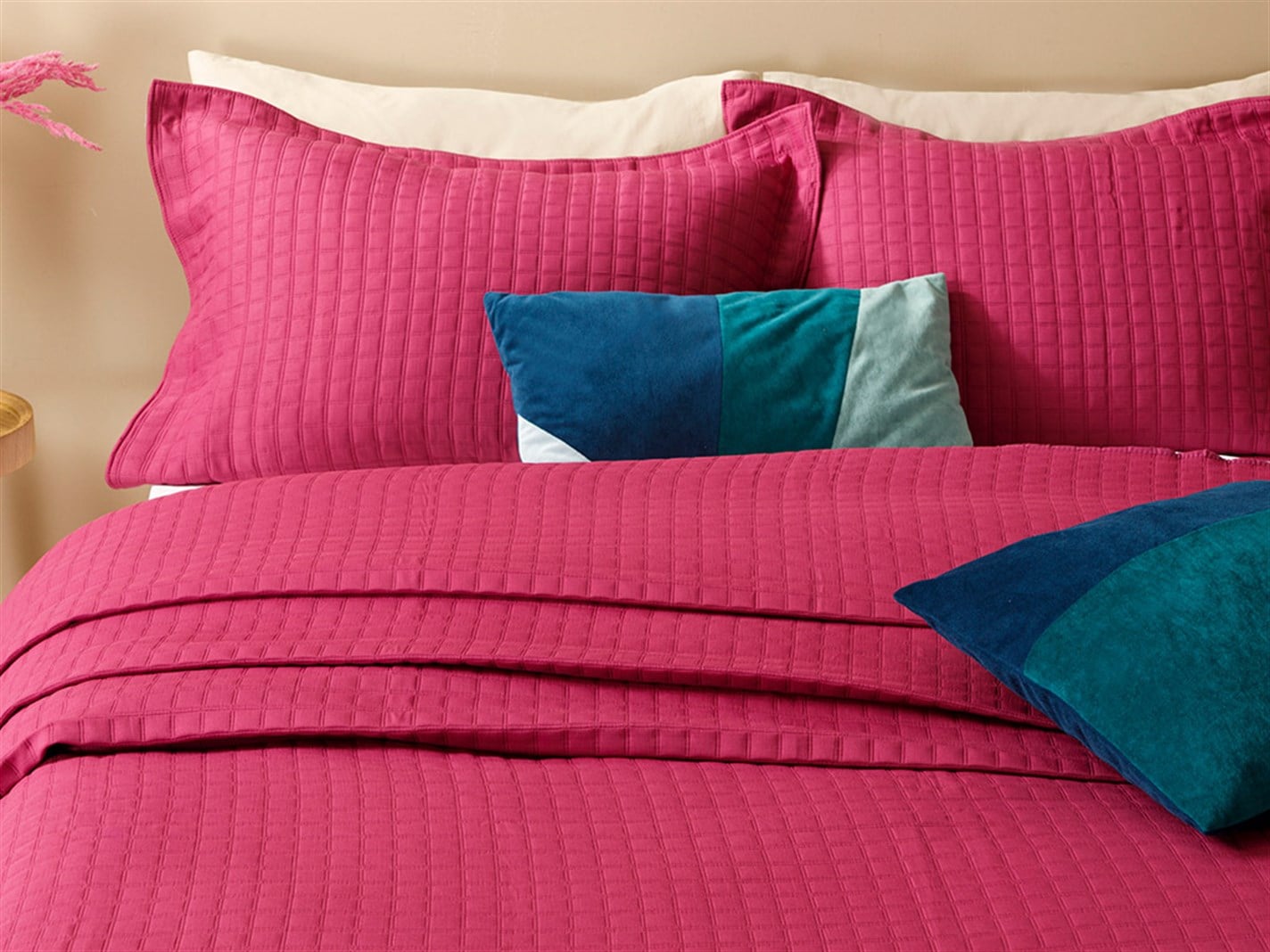 Merlin Jacquard Persoană dublă 250x260 cm Damson