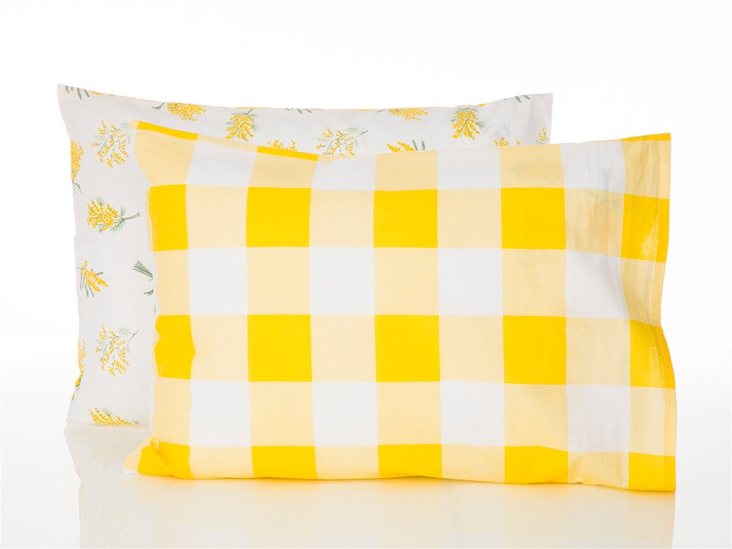 mimoză 57 Tel / 144 Numărul de fir 2 set 50x70 cm Galben