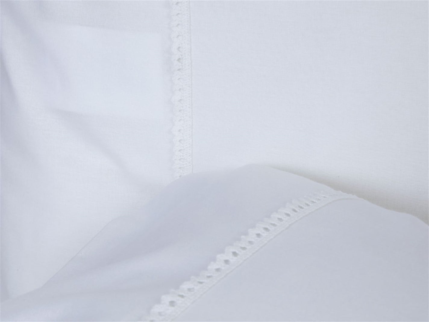 Mina 57 Tel / 144 Numărul de fir 2 set 50x70 cm Alb