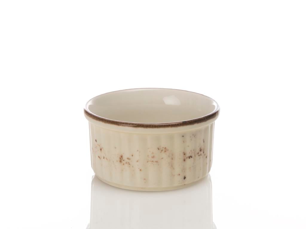 Mina Porcelain Oven Cover 10 cm.. Cream