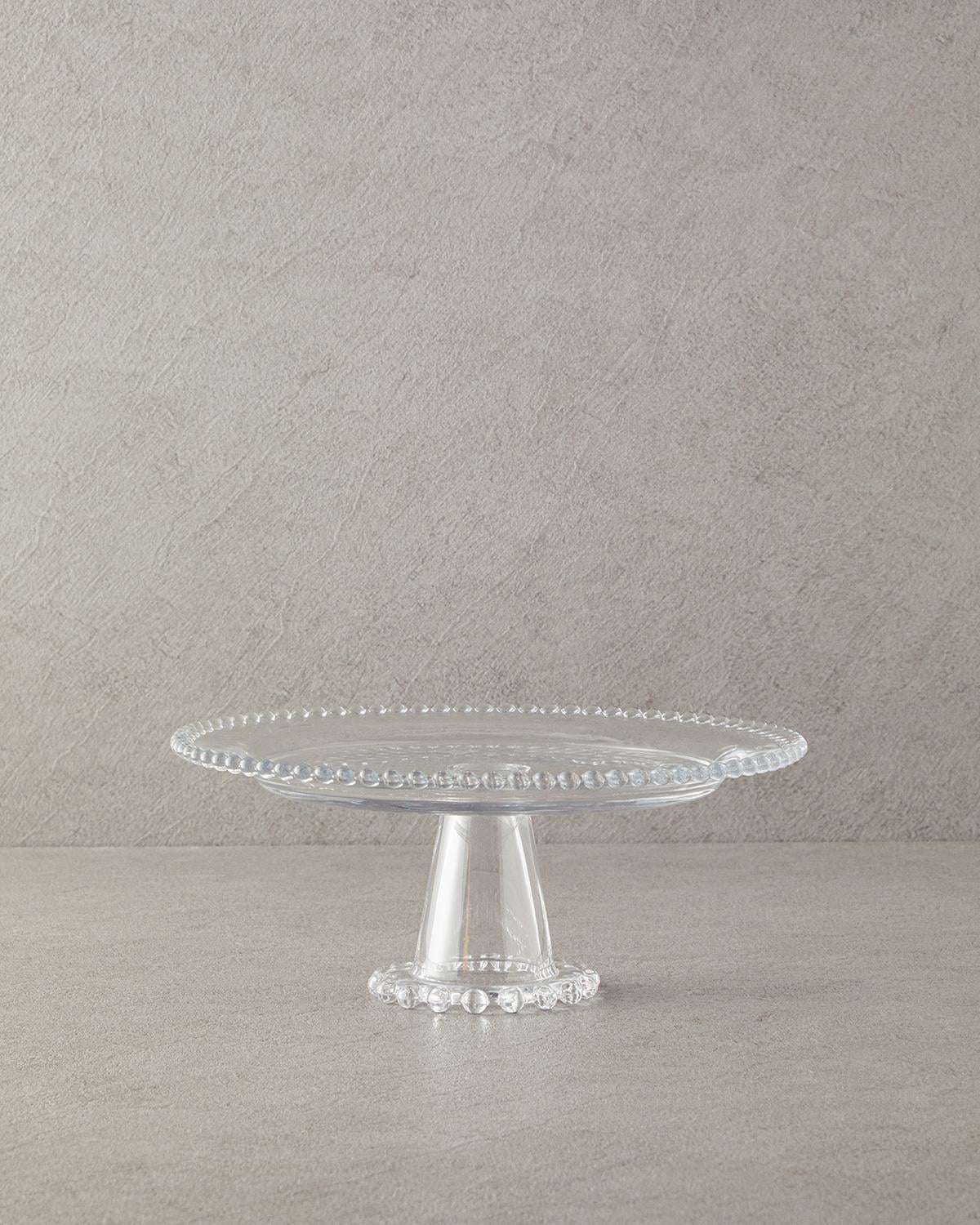 Minya Sticlă Stand Pentru Chec 30,5 cm. Transparent