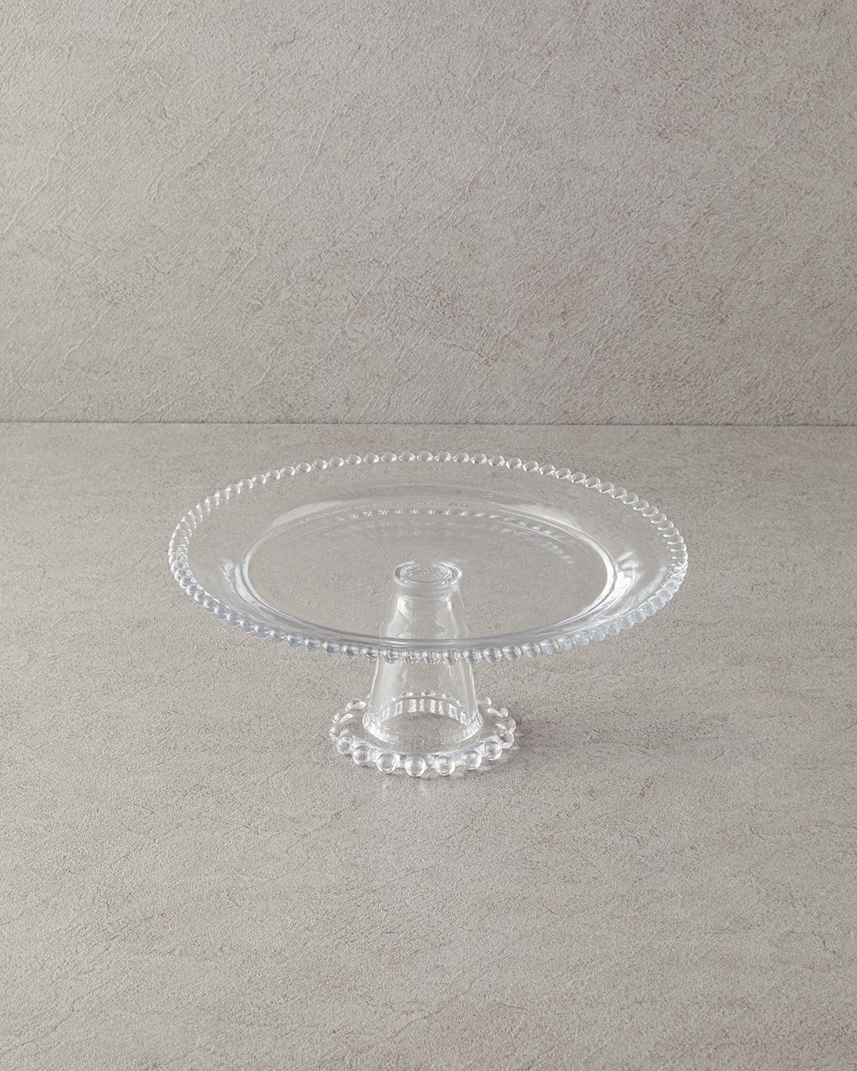 Minya Sticlă Stand Pentru Chec 30,5 cm. Transparent