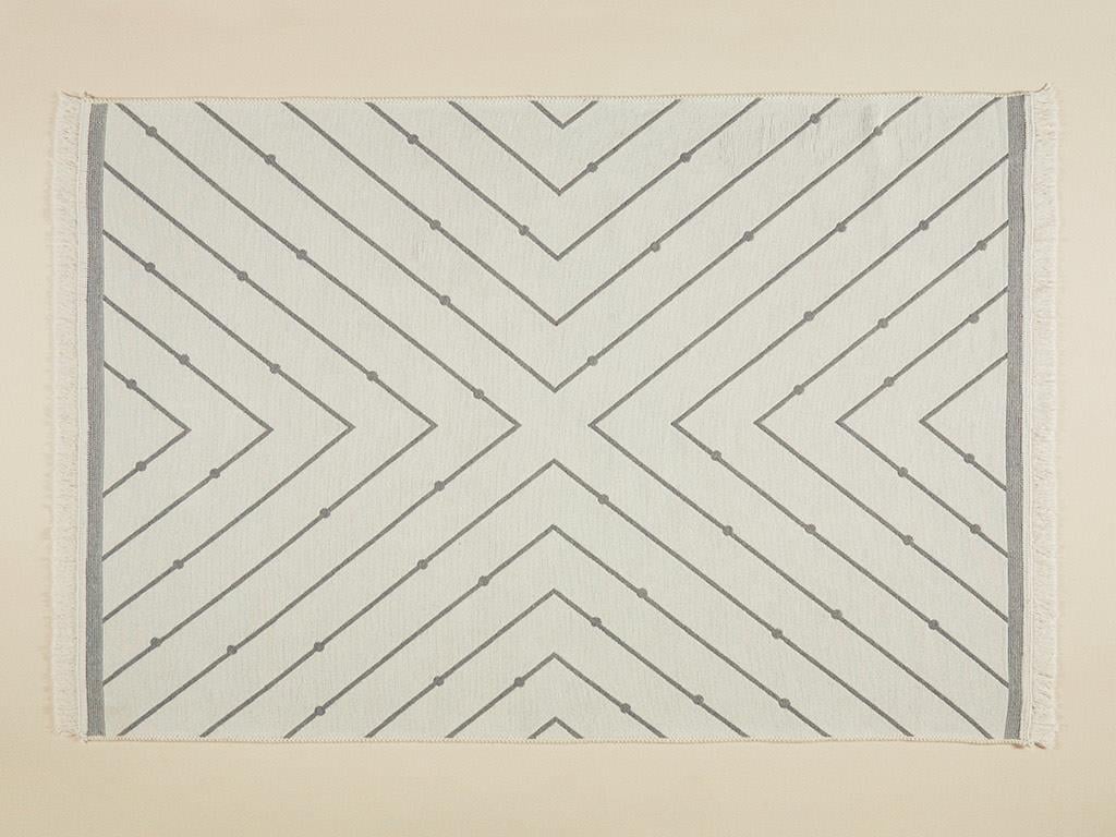 Weaved Weave Rug 120x180 cm Gray