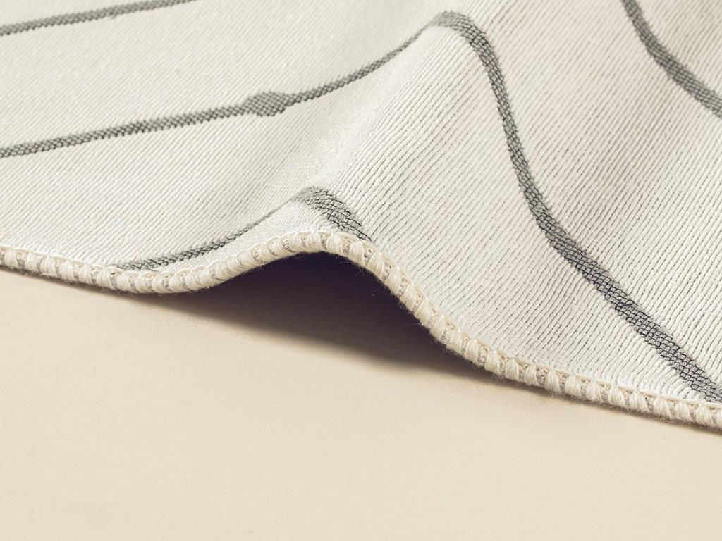 Weaved Weave Rug 120x180 cm Gray