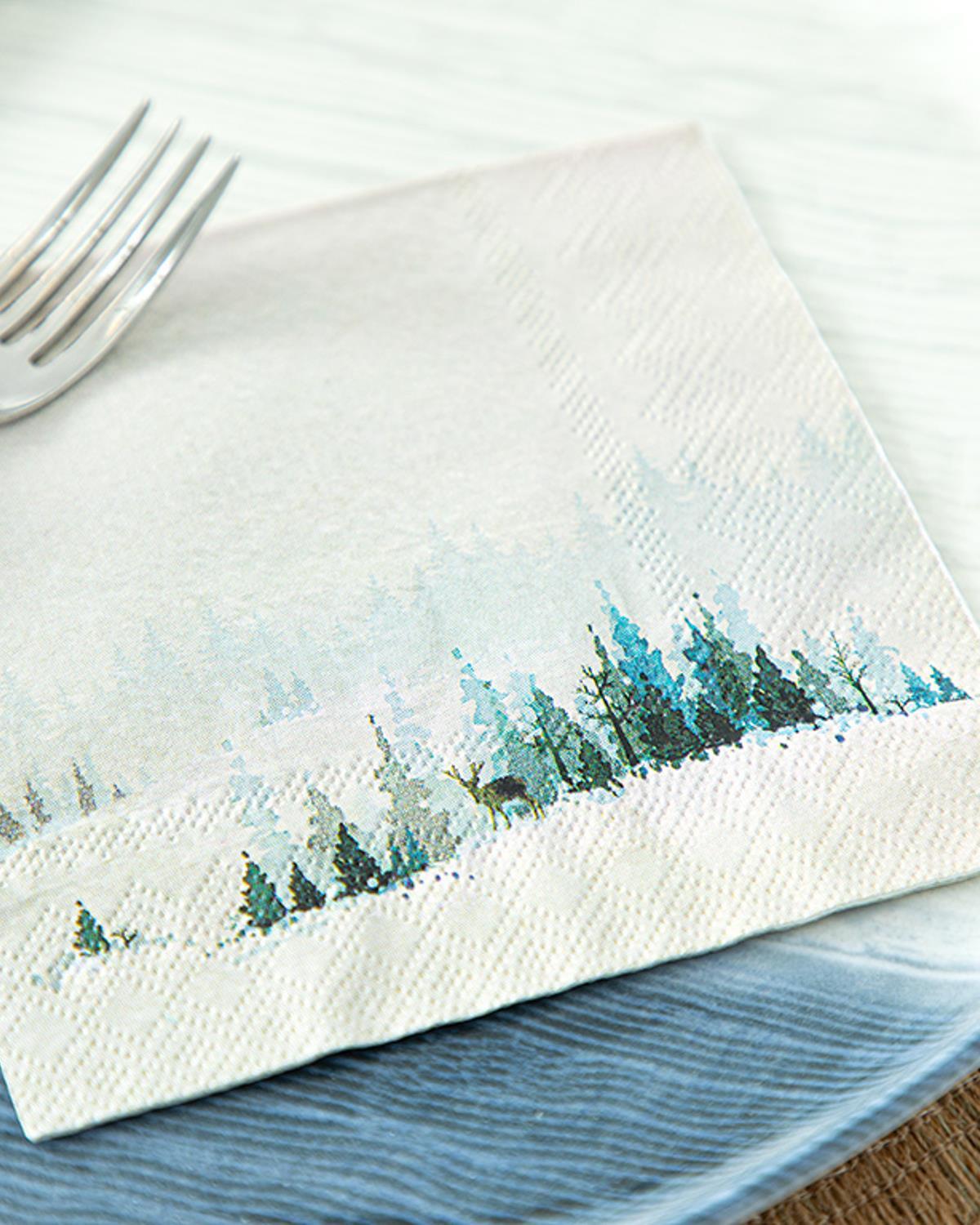 Mist Mountain #  Cu 20 25x25 cm Burgundia-gri