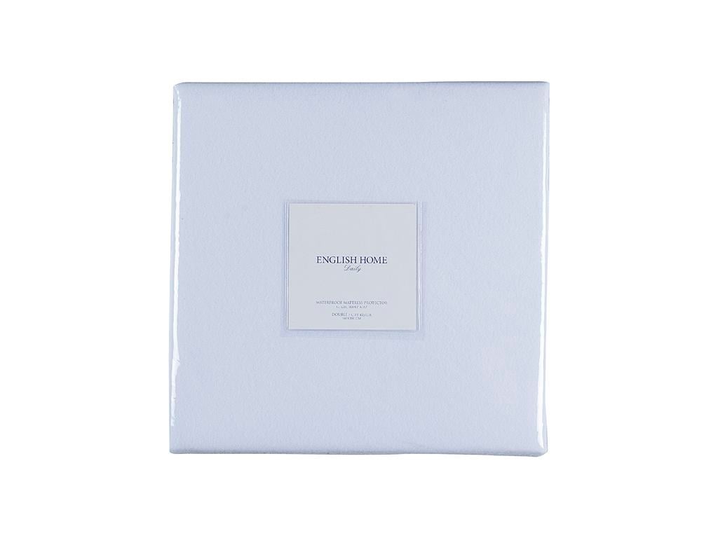 moale  Impermeabil Double Person  MUȘAMA DE PAT 160x200 cm White