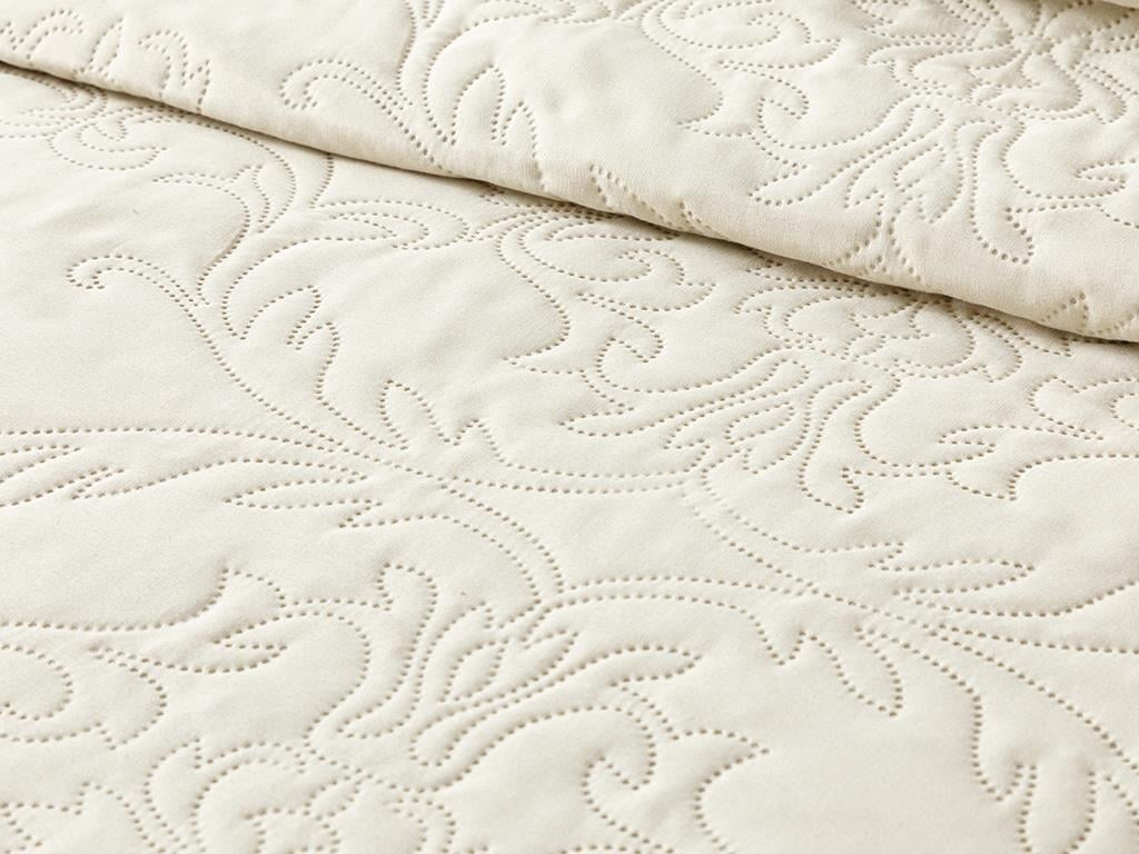 Modern Damask Dublu Cuvertură Multifuncțională 200*220 Cm Bej