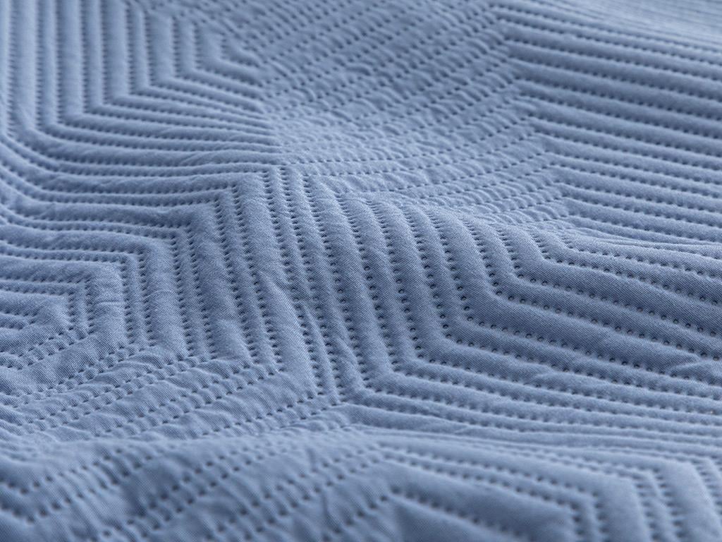 Modern Motion Dublu Cuvertură Multifuncțională 200*220 Cm Albastru