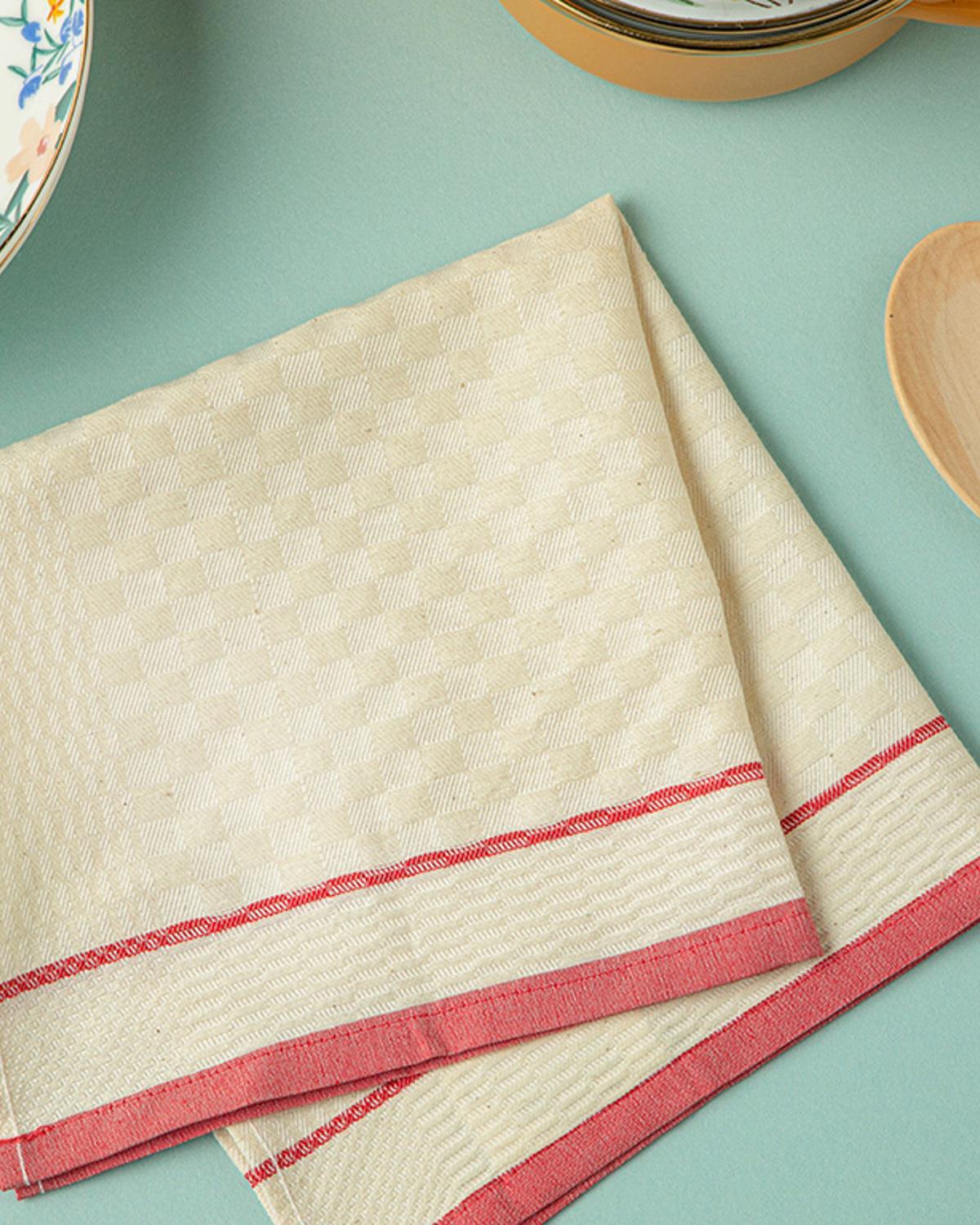 Modern Square Cotton Polyester Drying Cloth 37x34x10 cm Pınk