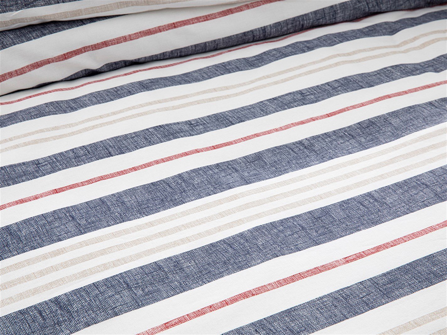 Modern Stripe 57 Tel / 144 Numărul de fir Meniu mare 240x220 cm Albastru inchis