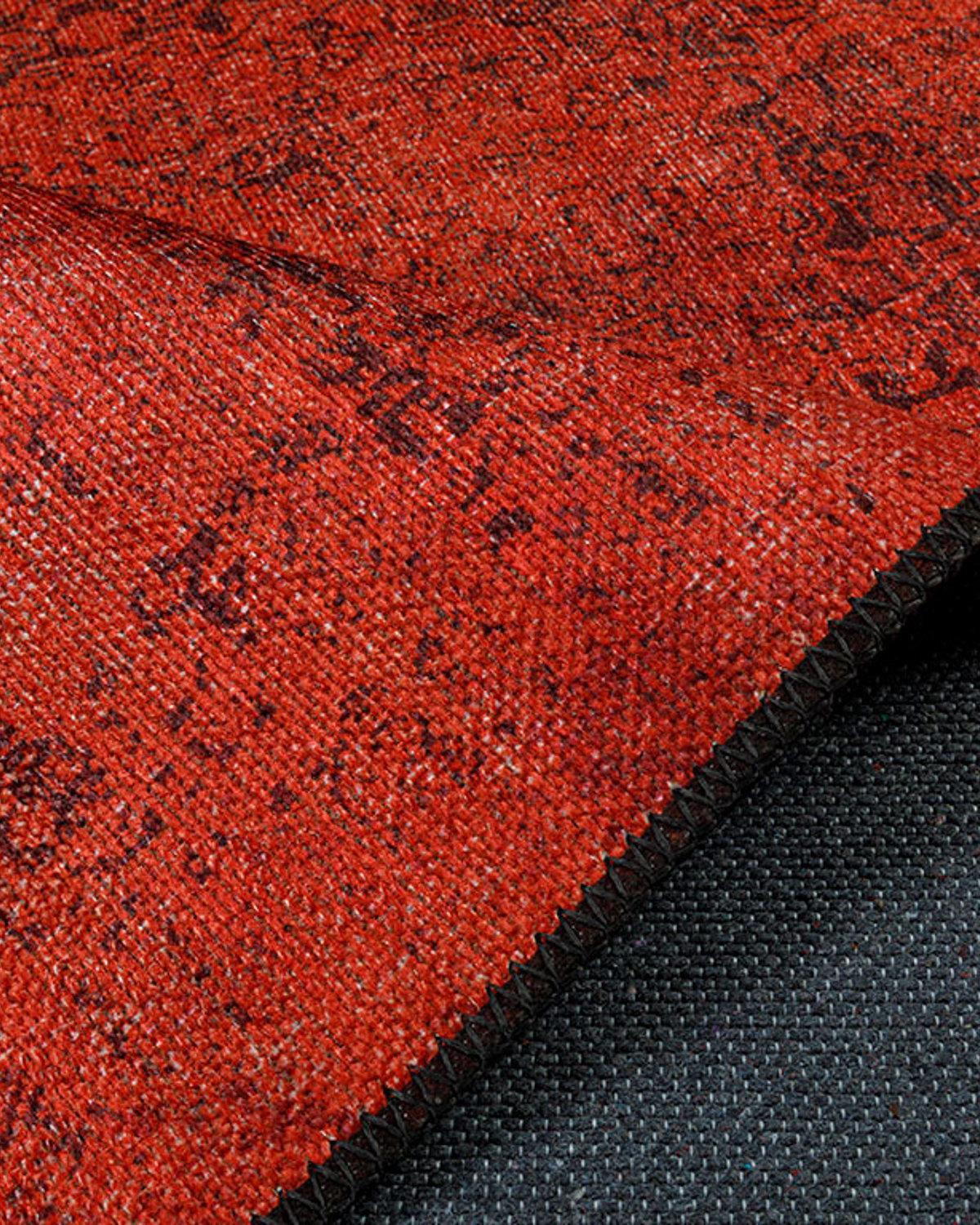 Mont Blanc Basic Jacquard Covor Decorativ 120x180 cm Roșu