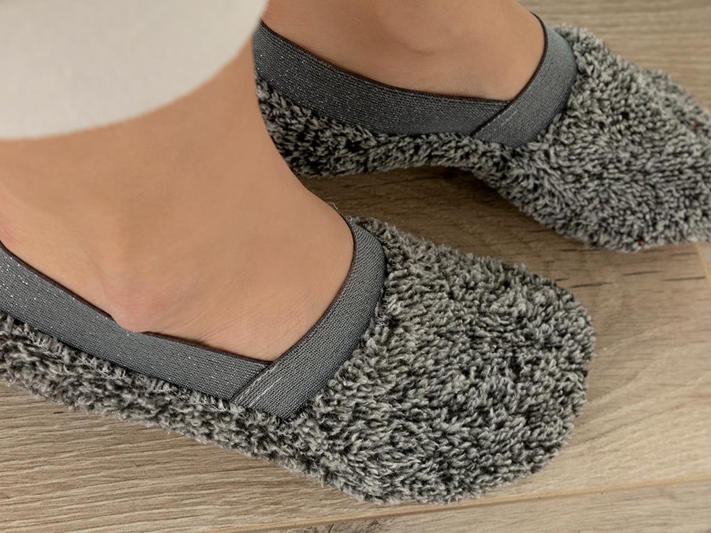 New Soft Silvery  Pluș  Femeie 36-38