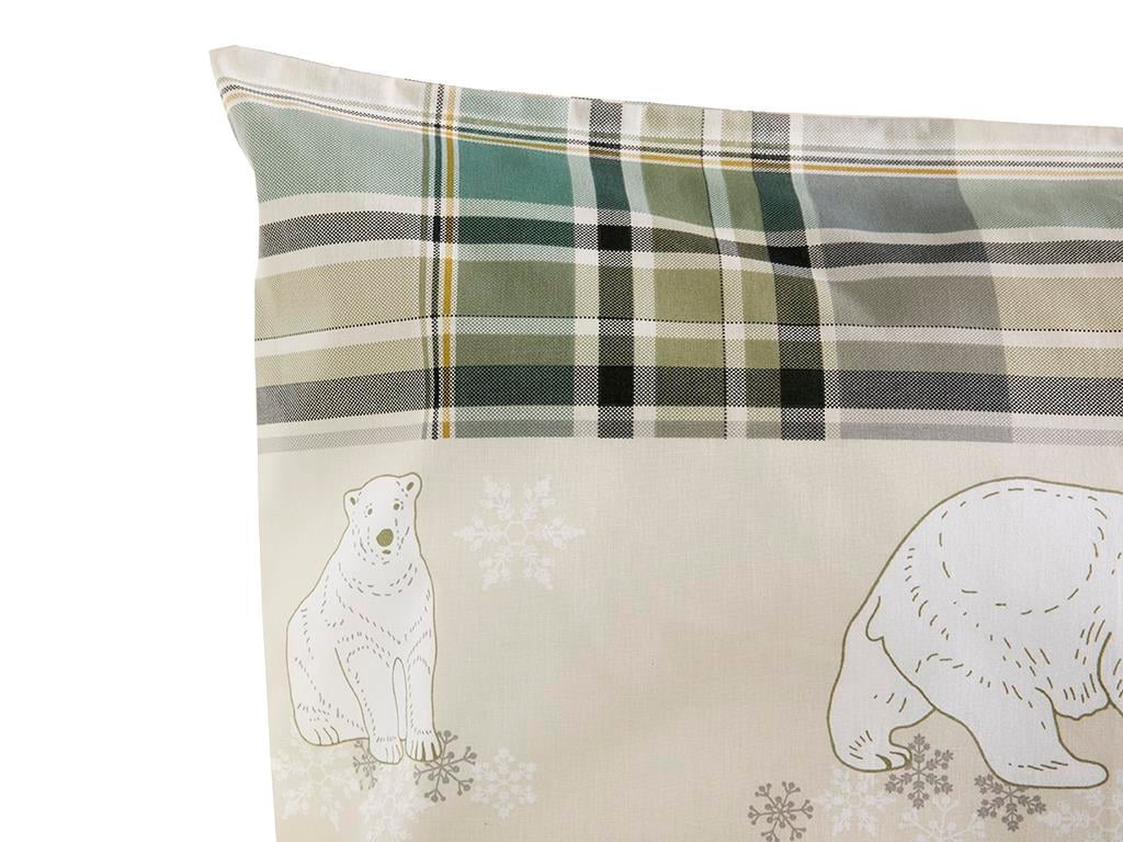North Pole Bumbac For One Person  SET LENJERIE DE PAT 160x220 cm Beige