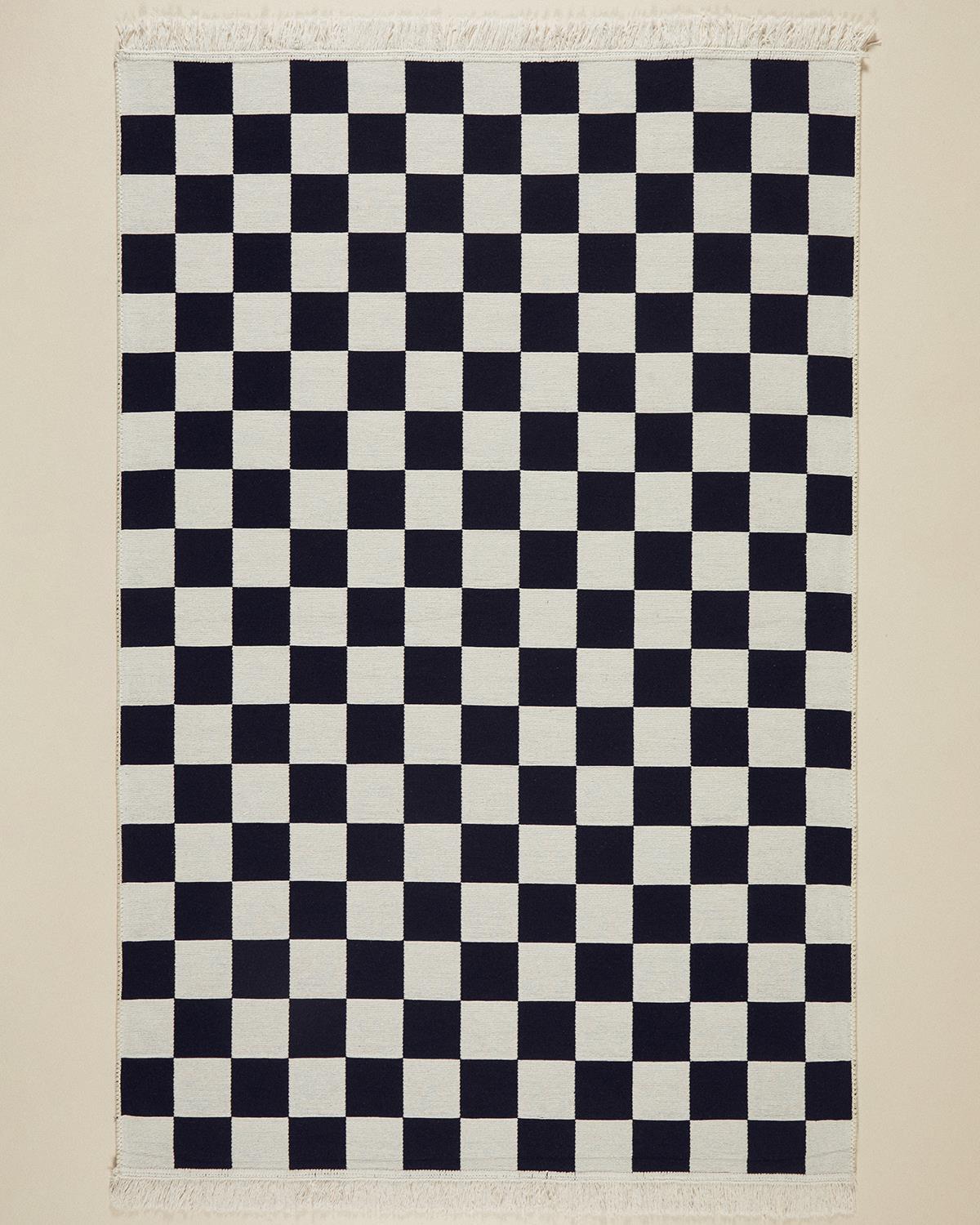 Weaved Weave Rug 120x180 cm Black