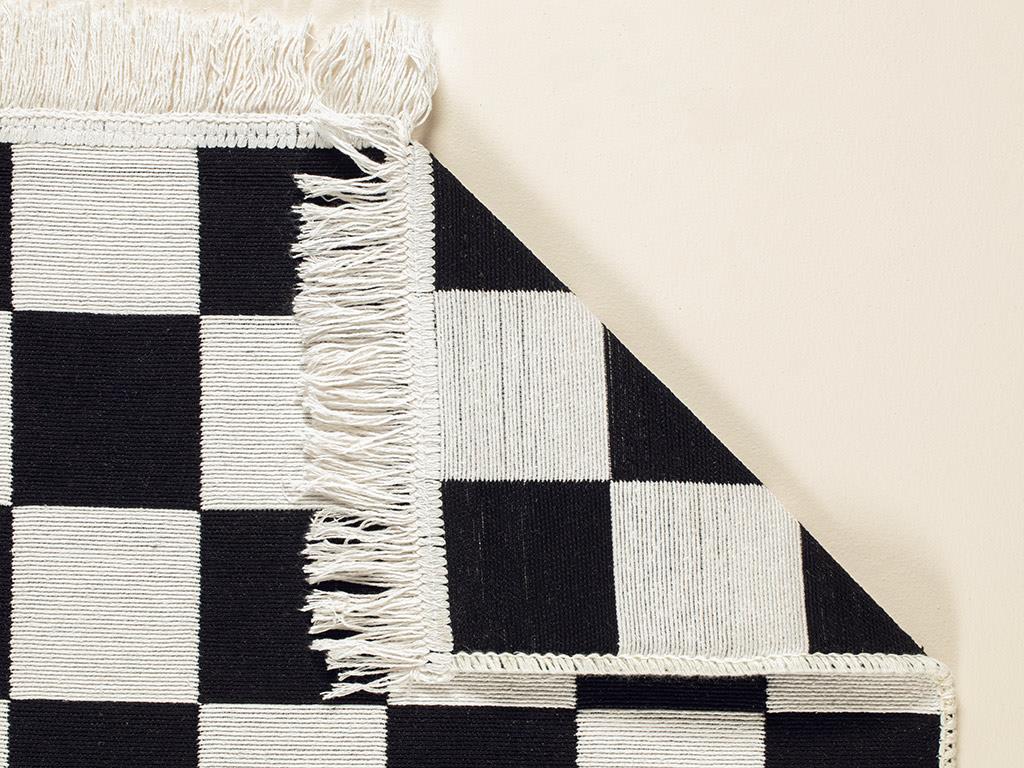 Weaved Weave Rug 80x150 cm Black