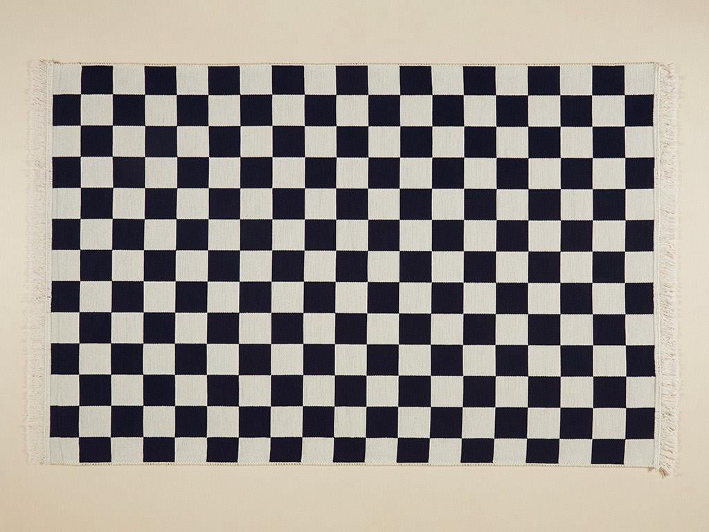 Weaved Weave Rug 80x150 cm Black