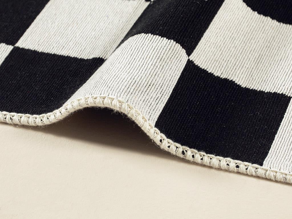 Weaved Weave Rug 80x150 cm Black