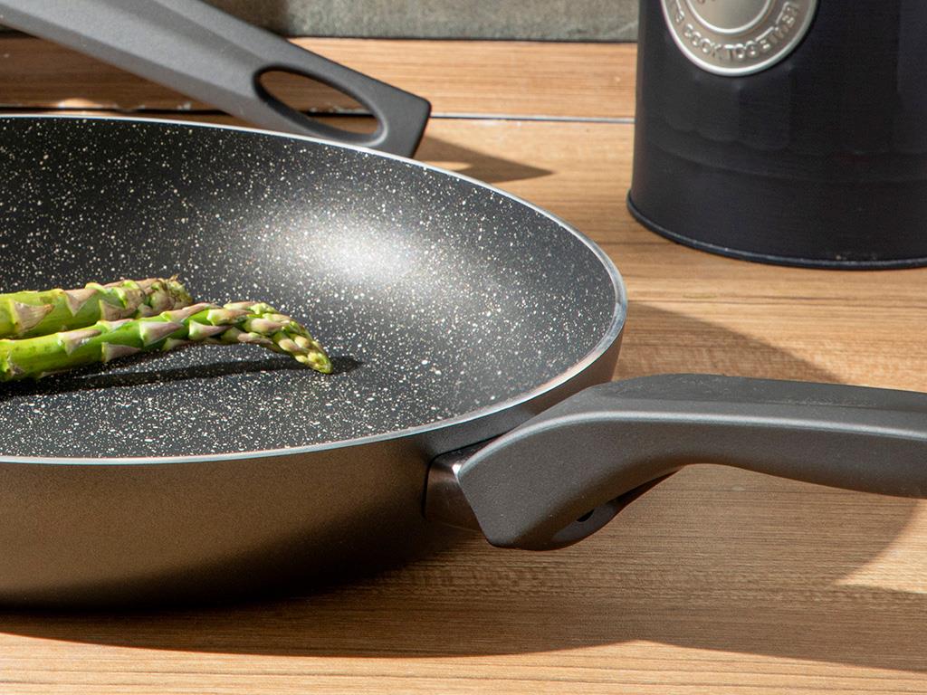 Oslo Granite 2 Pieces Pan Set 24-28 cm Anthracite