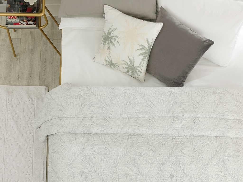 palmier Single Cuvertură Multifuncțională 160*220 Cm Gri