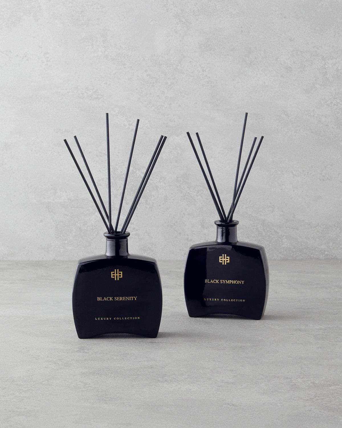 Parfum De Cameră Cu Bețișoare 200 ml Negru