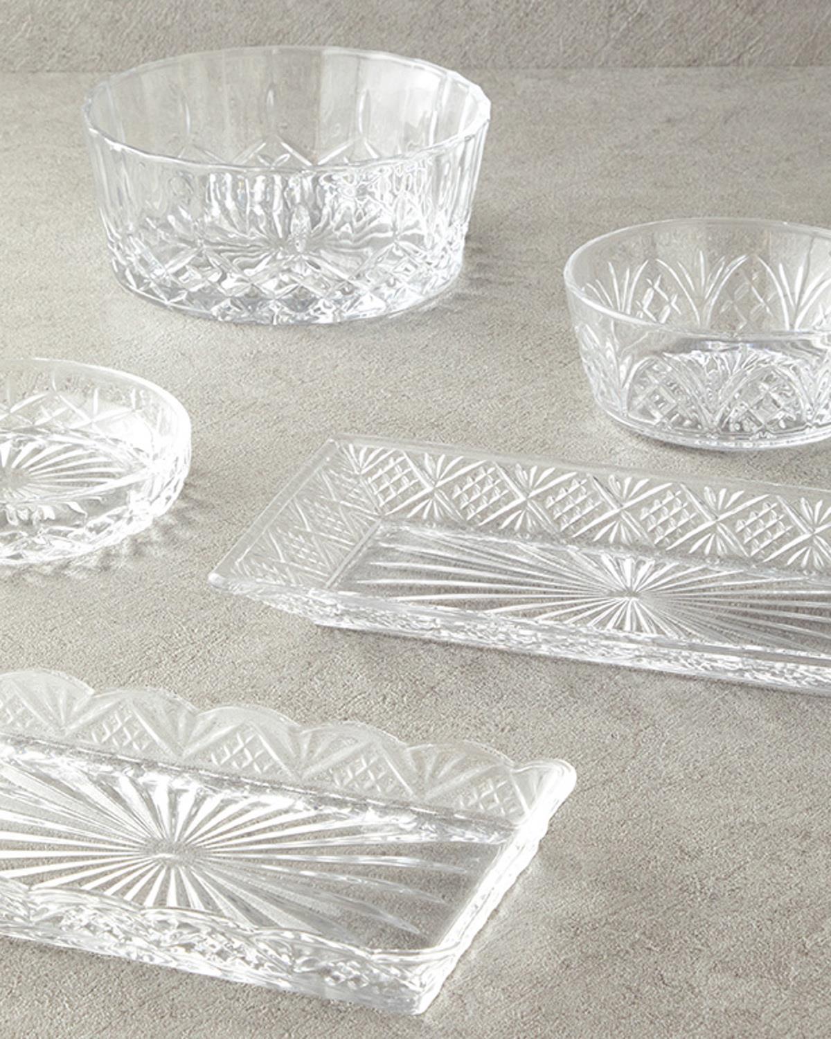 Pedro Glass Bowl 20 cm Transparent