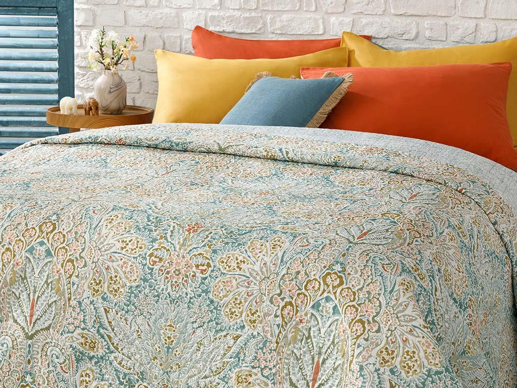 Perdita  King Size  CUVERTURĂ MULTIFUNC 240x220 cm Seledon,