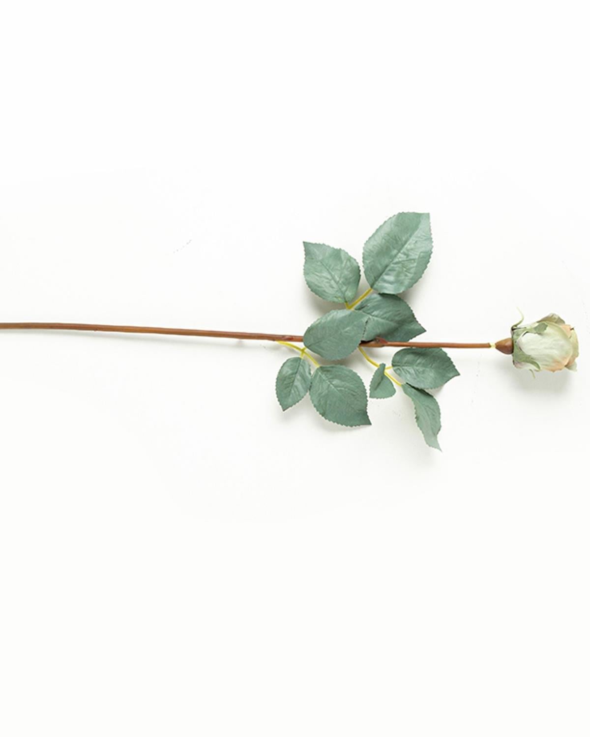 Petit Roses Artificial Flower - One Pc 50 cm Blue