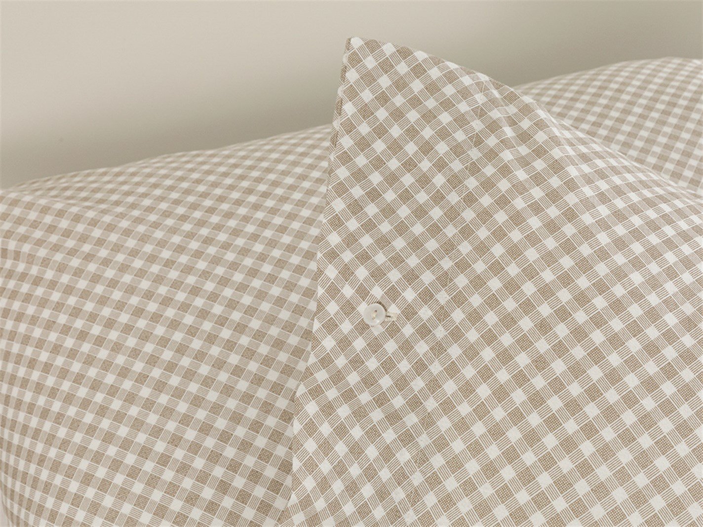 Pin Check 57 Tel / 144 Numărul de fir 2 set 50x70 cm Burgundia-gri