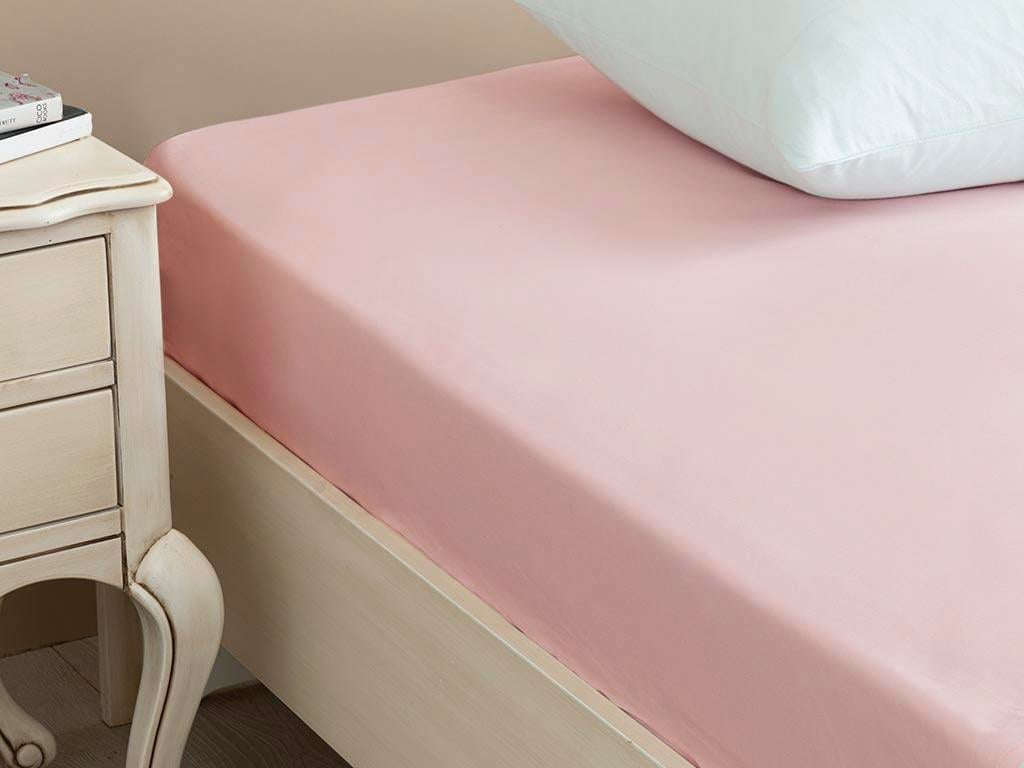 Plain Cottony  King Size  CEARȘAF 260x280 cm Candy Pink