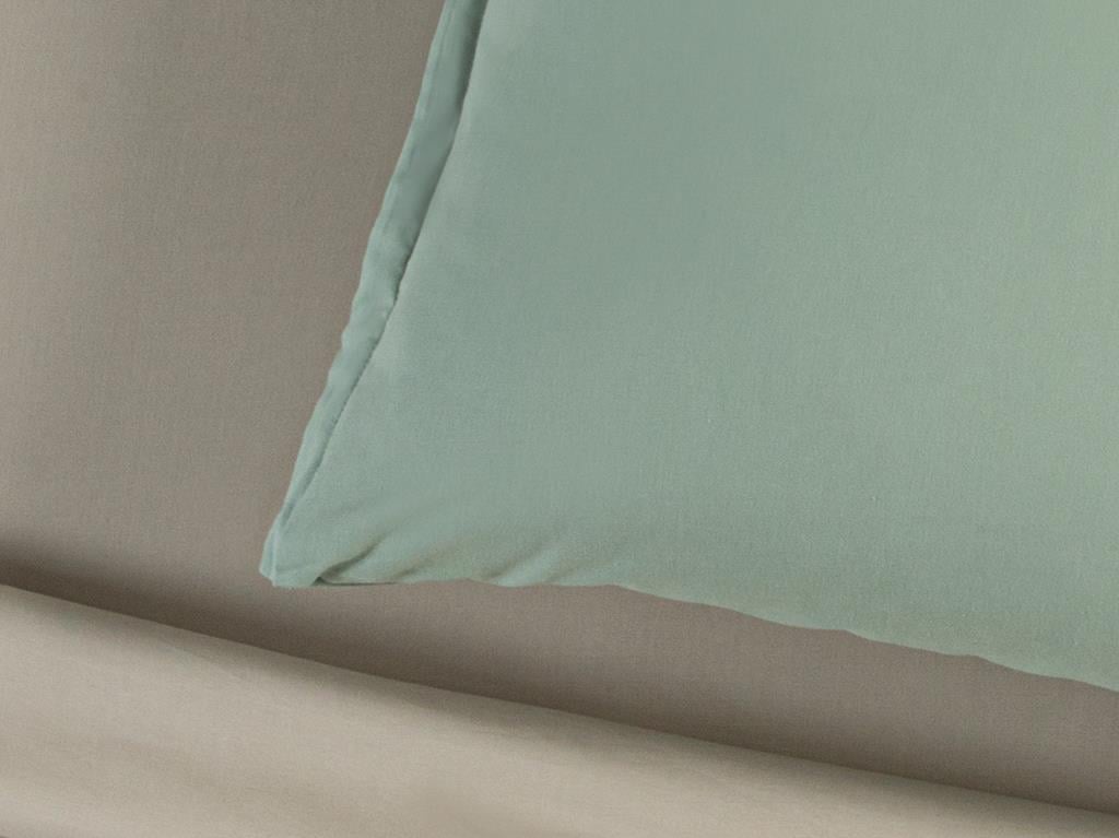 Plain Cottony Oxford Tekli  FAȚĂ DE PERNĂ 80x80 cm Dark Green.