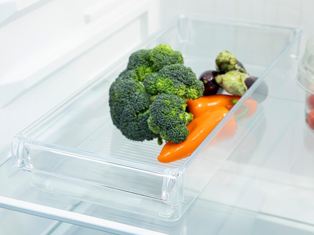 Plain Plastic Kitchen Organizer 36x15x5 cm Transparent