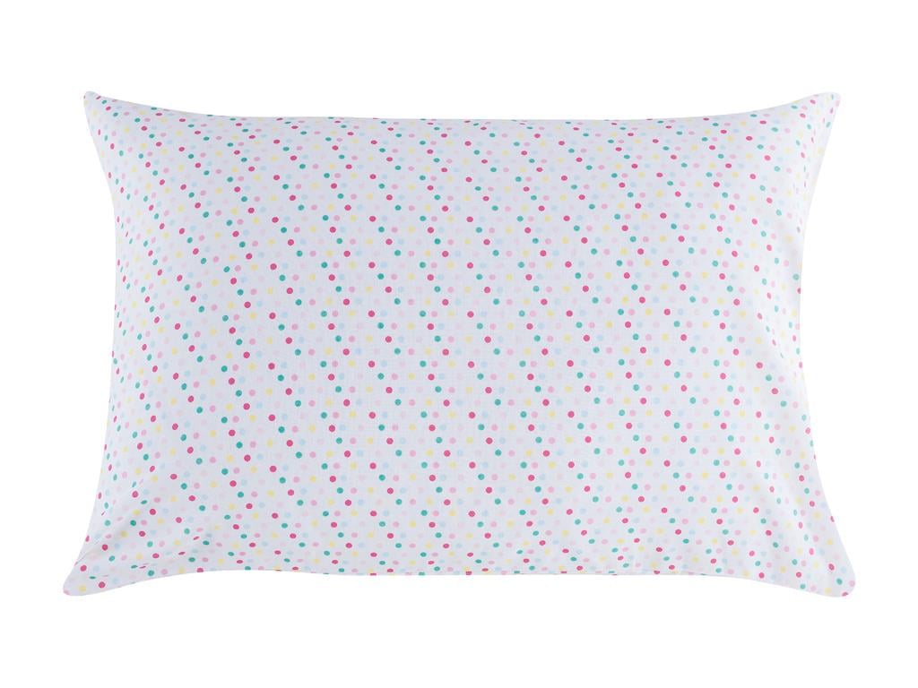Polka Dot Cottony Set 2  FAȚĂ DE PERNĂ 50x70 cm Pink