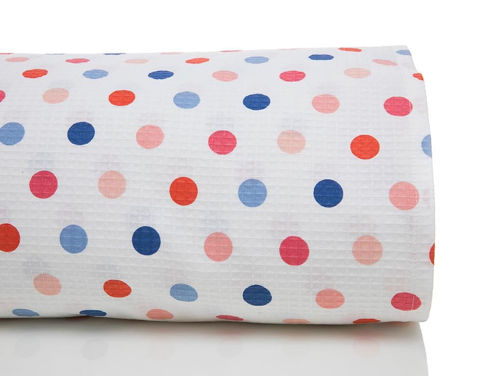 Polka Dot  Cu imprimeu For One Person  CUVERTURĂ 150x220 cm Coral