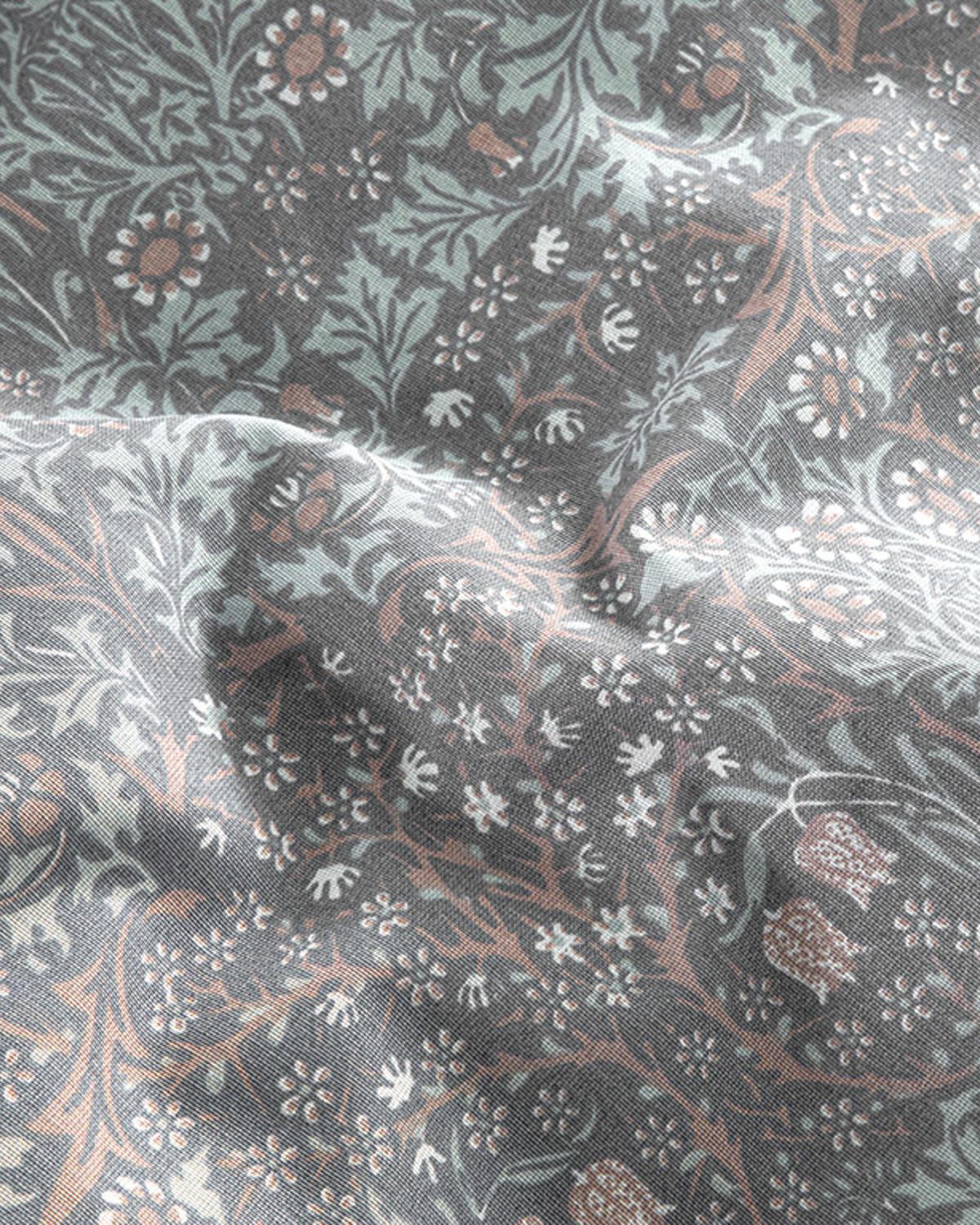 Primrose Easy Iron For One Person Duvet Cover Set Pack 160x220 cm Dark Blue