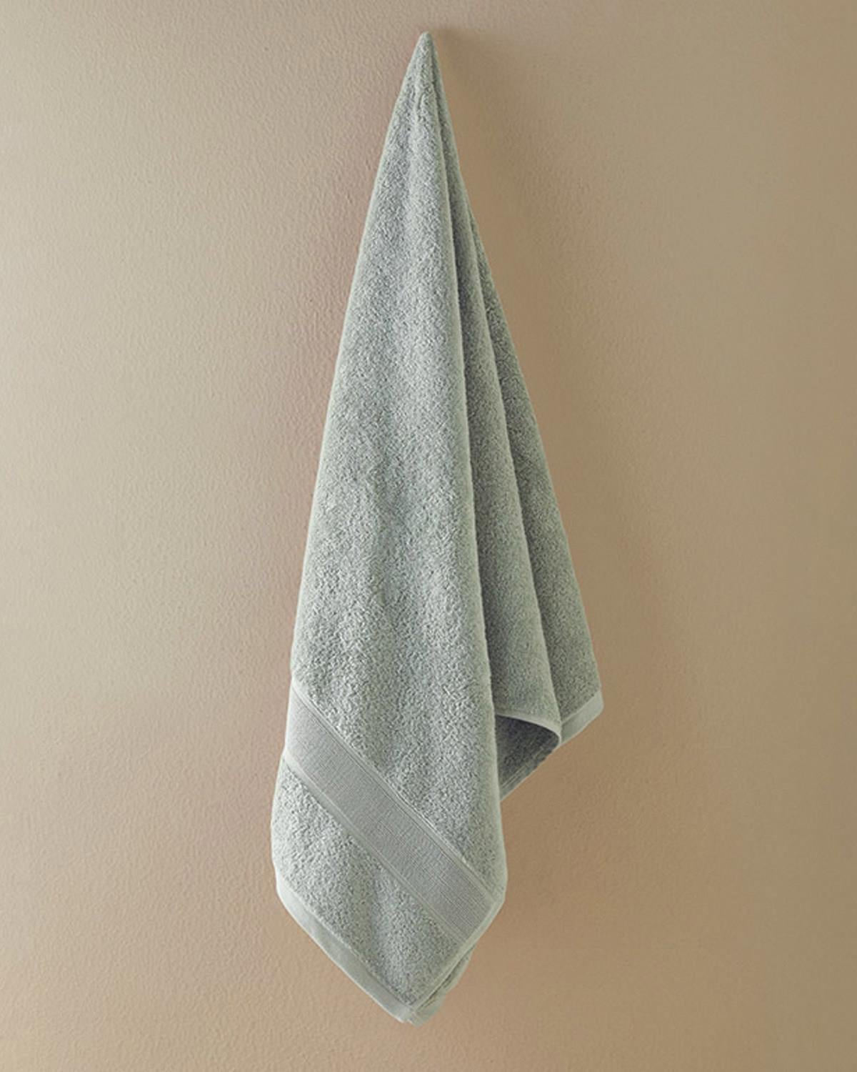 Prosop de baie, Poffy Soft&Premium, bumbac egeean, 70x140 cm, verde deschis