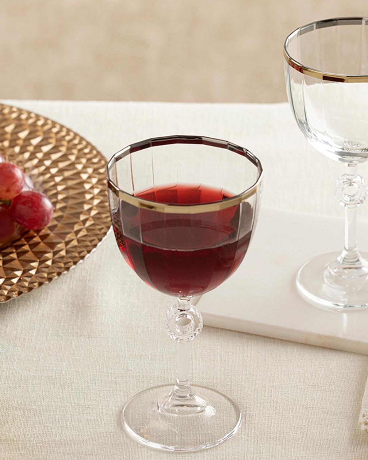 Puget Glass 2 Set Glass 280 ml Gold
