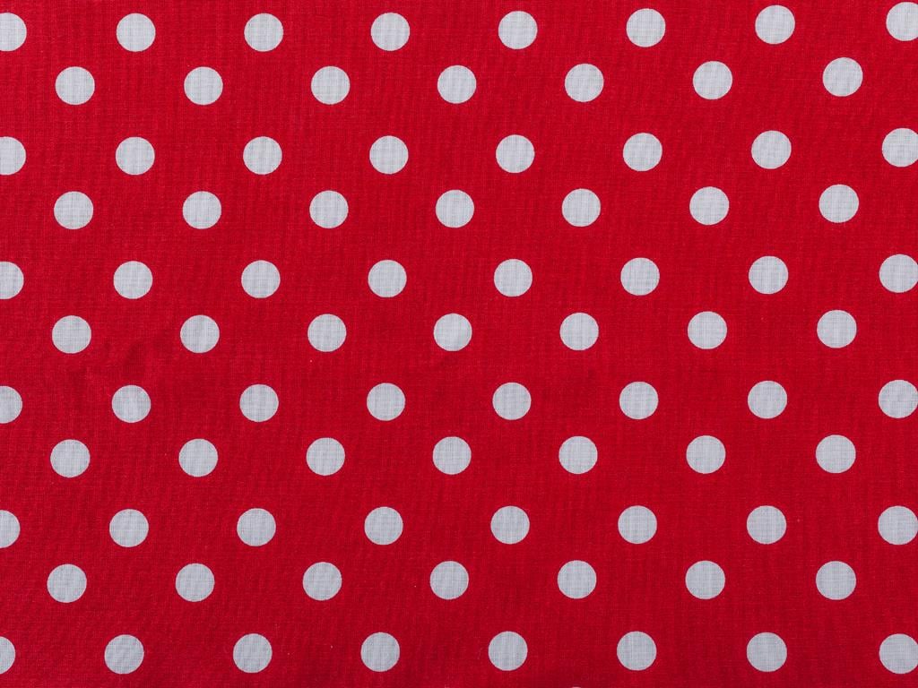 Puncte rustice Bumbac Single Cearșaf 160*240 Cm Roșu